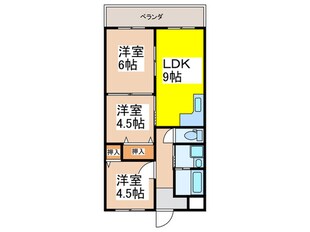 メゾンラシャンテの物件間取画像